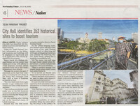 New Sunday Times_26-July-2020_ms 6_City Hall identifies 353 historical sites to boost tourism