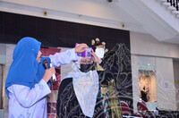 Program Semarak@Tekstil 2022 di Dataran Muzium Negara