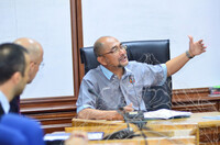 KUNJUNGAN HORMAT KEDUTAAN TAJIKISTAN DI BILIK PETALA INDERA, JMM.