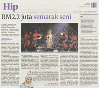 Berita Harian-08-Apr-2021-RM2.2 juta semarak seni