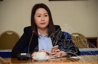 LAWATAN DARI  ATTACHE EMBASEY  OF THE REPUBLIC OF KAZAKHTAN. MISS. TINIKEYEVA