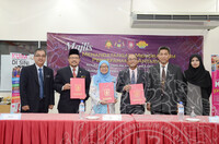 MAJLIS MENANDATANGANI MEMORANDUM PERSEFAHAMAN ANTARA KUIM DENGAN JMM DAN PERBADANAN MUZIUM MELAKA