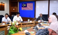 KUNJUNGAN HORMAT DARI JABATAN PREMIER SARAWAK KEPADA KP JMM
