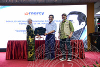 MAJLIS MENANDATANGI PERLANTIKAN YBHG.DATO M.NASIR SEBAGAI GOODWILL AMBASSADOR BAGI MERCY MALAYSIA