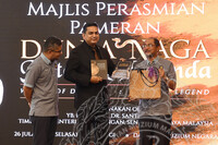 PERASMIAN PAMERAN DUNIA NAGA ; MITOS DAN LAGENDA LESTARIKAN MARTABAT SENI DAN WARISAN NEGARA