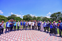 LAWATAN KERJA YB MENTERI  DATUK AARON AGO DAGANG,  KEMENTERIAN PERPADUAN KE MUZIUM KOTA LUKUT