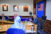 LAWATAN KERJA RASMI KE JMM DARI BALAI KHAZANAH ISLAM SULTAN HAJI HASSANAL BOLKIAH, BRUNEI DARUSSALAM