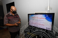 MAJLIS PERASMIAN PAMERAN BAJU KURUNG : BUSANA, PAMERAN WABAK SEDUNIA  SEPANJANG ZAMAN : PANDEMIK, EPIDEMIK, ENDEMIK & PAMERAN KUASA EMAS SERTA PELANCARAN KALENDAR ACARA JABATAN MUZIUM MALAYSIA 2021