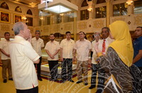 LAWATAN KERABAT SULTAN SELANGOR KE PAMERAN RAJA KITA.