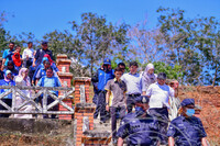 LAWATAN KERJA YB MENTERI  DATUK AARON AGO DAGANG,  KEMENTERIAN PERPADUAN KE MUZIUM KOTA LUKUT