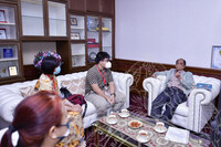 KUNJUNGAN HORMAT SUKARELAWAN MUZIUM NEGARA KE PEJABAT KETUA PENGARAH JMM