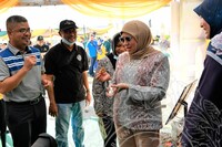 MAJLIS RUMAH TERBUKA MALAYSIA  ADILFITRI  2022 DI DATARAN  DRAWBRIDDE TERENGGANU