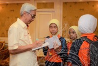 LAWATAN KERABAT SULTAN SELANGOR KE PAMERAN RAJA KITA.