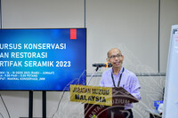 KURSUS KONSERVASI DAN RESTORASI SERAMIK 2023