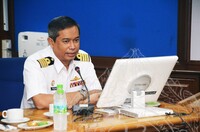 KUNJUNGAN HORMAT DELIGASI PUSMAS TLDM 