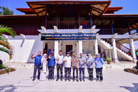 LAWATAN KERJA YB MENTERI  DATUK AARON AGO DAGANG,  KEMENTERIAN PERPADUAN KE MUZIUM KOTA LUKUT