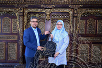 LAWATAN KERJA RASMI KE JMM DARI BALAI KHAZANAH ISLAM SULTAN HAJI HASSANAL BOLKIAH, BRUNEI DARUSSALAM