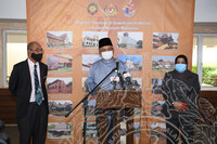 SESI WALK ABOUT  KSU KEM.  PELANCONGAN, SENI &  BUDAYA MALAYSIA , DR. YBhg. DATUK WIRA DR. NOOR ZARI BIN HAMAT  SEMPENA PENGOPERASIAN SEMULA MUZIUM NEGARA