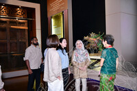 LAWATAN DELEGASI ISTERI PANGLIMA TENTERA LAUT SINGAPURA KE MUZIUM NEGARA