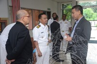 KUNJUNGAN HORMAT DELIGASI PUSMAS TLDM 