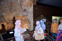 LAWATAN KERJA RASMI KE JMM DARI BALAI KHAZANAH ISLAM SULTAN HAJI HASSANAL BOLKIAH, BRUNEI DARUSSALAM