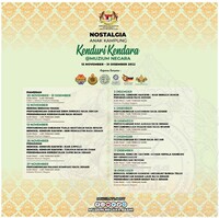 NOSTALGIA ANAK KAMPUNG KENDURI KENDARA MUZIUM NEGARA( MEWARNA)