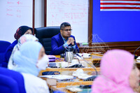 LAWATAN PENSYARAH DARI KOLEJ PENGAJIAN SENI KREATIF UiTM SHAH ALAM KE GALERI MUZIK