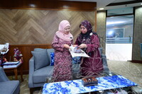 KUNJUNGAN HORMAT MUZIUM MUZIK KE ISTANA BUDAYA