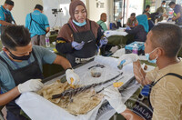 KURSUS KONSERVASI PERSENJATAAN ERA PERANG DI MUZIUM TENTERA , PORT DICKSON