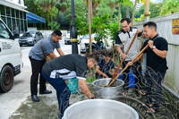PROGRAM JOM KACAU BUBUR ASYURA ANJURAN SURAU AL FALAH, PKSR DAN PUSPANITA