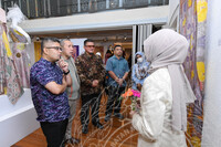 MAJLIS PERASMIAN PAMERAN DYECO TEXTILE EXPLORATION OF NATURAL DYES
