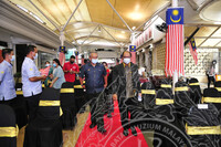 MAJLIS PERASMIAN PAMERAN HARI KEBANGSAAN DAN ACARA KIBAR JALUR GEMILANG