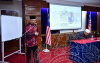 CERAMAH ISRA MIKRAJ DI BILIK PERSIDANGAN, JMM