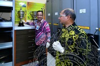 LAWATAN KERJA YBHG DATUK KSU KEMENTERIAN PERPADUAN NEGARA KE JMM