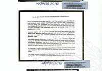 NOTA PENERANGAN BALAI SEJARAH MUZIUM NEGARA