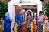 MAJLIS PELANCARAN PAMERAN KARYA AGUNG, PAMERAN SEMANGAT ASEAN & JAMUAN HARI RAYA JMM