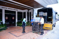 KERJA KERJA PERSIAPAN PAMERAN SEMANGAT ASEAN DI GALERI 2 JMM