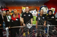 MAJLIS PERASMIAN PAMERAN KARTUN DAN KITA SERTA PELANCARAN KALENDAR ACARA JMM 2018