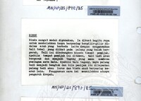 NOTA PENERANGAN BALAI SEJARAH MUZIUM NEGARA