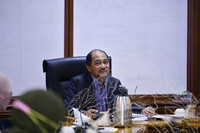 KUNJUNGAN HORMAT EXCO PERSATUAN NUMISMATIK MALAYSIA KE JMM