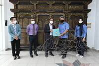 LAWATAN & PERBINCANGAN BAGI TUJUAN PENAMBAHBAIKKAN PENGURUSAN DAN PENGISIAN DALAMAN MUZIUM DI BAWAH KELOLAAN YAYASAN WARISAN JOHOR