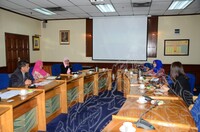 LAWATAN DARI  ATTACHE EMBASEY  OF THE REPUBLIC OF KAZAKHTAN. MISS. TINIKEYEVA