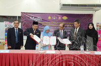 MAJLIS MENANDATANGANI MEMORANDUM PERSEFAHAMAN ANTARA KUIM DENGAN JMM DAN PERBADANAN MUZIUM MELAKA