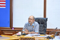 KUNJUNGAN HORMAT KEDUTAAN TAJIKISTAN DI BILIK PETALA INDERA, JMM.