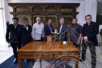 KUNJUNGAN HORMAT EXCO PERSATUAN NUMISMATIK MALAYSIA KE JMM