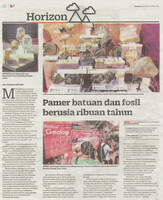 Kosmo-22-Apr-2021-Pamer batuan dan fosil berusia ribuan tahun