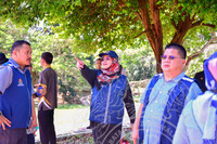 LAWATAN KERJA YB MENTERI  DATUK AARON AGO DAGANG,  KEMENTERIAN PERPADUAN KE MUZIUM KOTA LUKUT