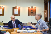 KUNJUNGAN HORMAT KEDUTAAN TAJIKISTAN DI BILIK PETALA INDERA, JMM.