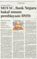 Berita Harian_10-July-2020_ms 3_MOTAC, Bank Negara bakal pembiayaan RM1b