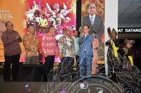 PERASMIAM GALERI MUZIK PAMERAN ALAT-ALAT MUZIK TRADSIONAL MALAYSIA.